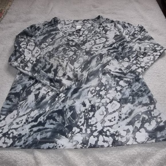 Chico's 3/4 sleeve shirt - Picture 1 of 5